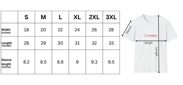 Softstyle 6400 Sizing Chart