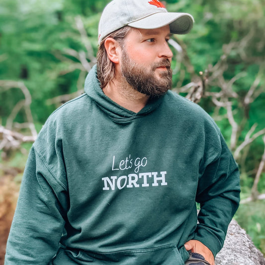 Unisex Hoodie - Let's Go North