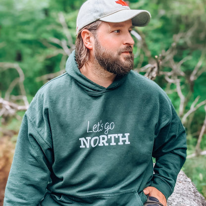 Unisex Hoodie - Let's Go North