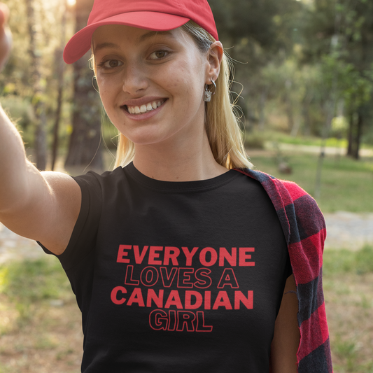 Woman's T - Canadian Girl